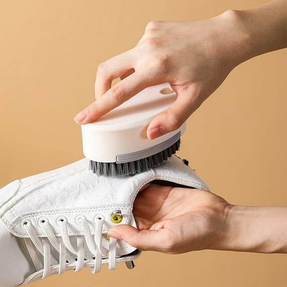TIMIFIS Cleaning Brushes Double Sided Purpose Cleaning Brush Shoe Cloth Cleaning Brush Home Cleaning Laundry Brush Clothes Shoe Brush Easy to Hold Cleaning Tools