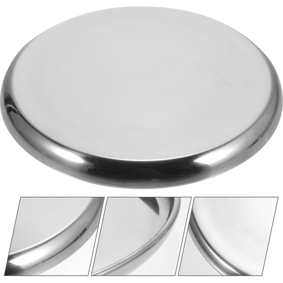 DRAFIDEEP Bar Stools Counter Height Stainless Steel Seat Replacement For Bar Stool