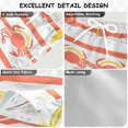 thumbnail image 2 of FORMRS Boys Swim Trunks Quick Dry Mesh Liner Boardshorts Sizes XS-XL, Striped Crab, 2 of 7