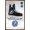 Bronze Framed Version, variant on NHL Tampa Bay Lightning - Drip Skate 21 Wall Poster, 22.375" x 34"