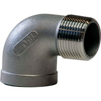 KINGDOM 1-1/4" 304 Stainless Steel 90 Degree Street Elbow, MNPT X FNPT