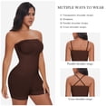 thumbnail image 3 of Vaslanda Shapewear for Women Seamless Tummy Control Bodysuit with Removable Straps, 3 of 6