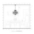 thumbnail image 4 of Livex Lighting Millburn Manor Chandelier in Imperial Bronze, 4 of 11