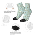 thumbnail image 6 of Bingfone Cute Honeybees Design Patterned Men'S Women'S Casual Cotton Socks, 6 of 9