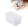 thumbnail image 2 of Dienrx 4 Size Stackable Microwave Lunch Container - Bpa-Free Meal Prep Boxes for Adults, Insulated Food Storage, Leakproof, Dishwasher Safe (700Ml), a Fresh-Keeping Box, 2 of 9
