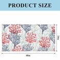 thumbnail image 3 of Red Navy Blue Coral Coastal Fluorescent Light Covers, Summer Beach Seaside Nautical Magnetic Light Covers for Ceiling Lights, Fluorescent Ceiling Shade for Classroom Bedroom Office 4x2Ft x 2PCS, 3 of 8