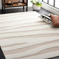 thumbnail image 2 of SAFAVIEH Manhattan Emma Wavy Striped Area Rug, Ivory/Beige, 4' x 6', 2 of 11