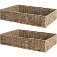 thumbnail image 1 of Cestas de almacenamiento StorageWorks Seagrass para baño, paquete de 2, 1 of 7