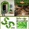 thumbnail image 2 of adviicd Fake Flower Rattan Flower Plastic Decorative Flower Green Leaf Vine Grape Vine Grape Leaf, 2 of 5
