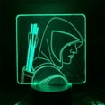 thumbnail image 1 of Luz nocturna con flechas verdes, LED 3D que cambian de color para niños, 1 of 3