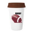 thumbnail image 1 of Ball National Sports Racing Mug Coffee Drinking Glass Pottery Cerac Cup Lid, 1 of 3