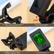 Guitar Tuner,Guitar Tuner Clip On Digital Electronic Tuner for Guitar, Bass, Ukulele