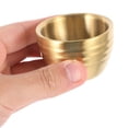 thumbnail image 2 of FESTFENDS Stainless Steel Drinking Cups Compact Golden Beverage Container for Outdoor Activities 1Set, 2 of 8