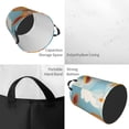 thumbnail image 2 of Balery Happy Goat In Meadow Cesta de ropa redonda con asas, impermeable, independiente, para ropa, juguetes, dormitorio y familia-Medium, 2 of 6