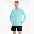 thumbnail image 4 of Camiseta deportiva de manga larga para jugadores de baloncesto, entrenamiento de tiro, camiseta lisa de secado rápido, camiseta de entrenamiento para gimnasio, ropa, 4 of 5