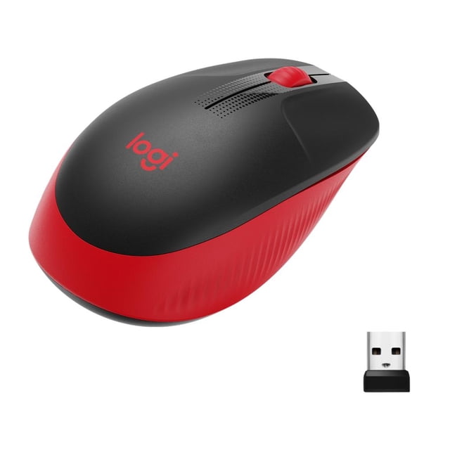 Mouse Logitech M190 Rojo
