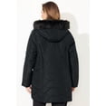 thumbnail image 2 of Catherines Women's Plus Size Faux Fur Hood Puffer Coat, 2 of 4