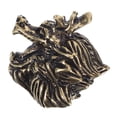 thumbnail image 1 of CRAFTHROU Poignée en Laiton Style Chinois Marron pour Armoires de Cuisine Garde-Robes Lot de 1, 1 of 6