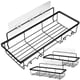 thumbnail image 3 of Estante organizador de ducha de pared para baño, 3 unidades, con prácticos ganchos., 3 of 6