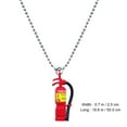 thumbnail image 2 of SHINYPASING 1Ensemble Pendentif Extincteur Multi Décoration en Alliage d'Acier Inoxydable pour Style Hip-hop, 2 of 8