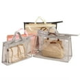 thumbnail image 4 of Sac de Rangement Suspendu en PVC Transparent Anti-Poussière Anti-Humidité Respirant Sac en Cuir Protec Gris Foncé m, 4 of 6