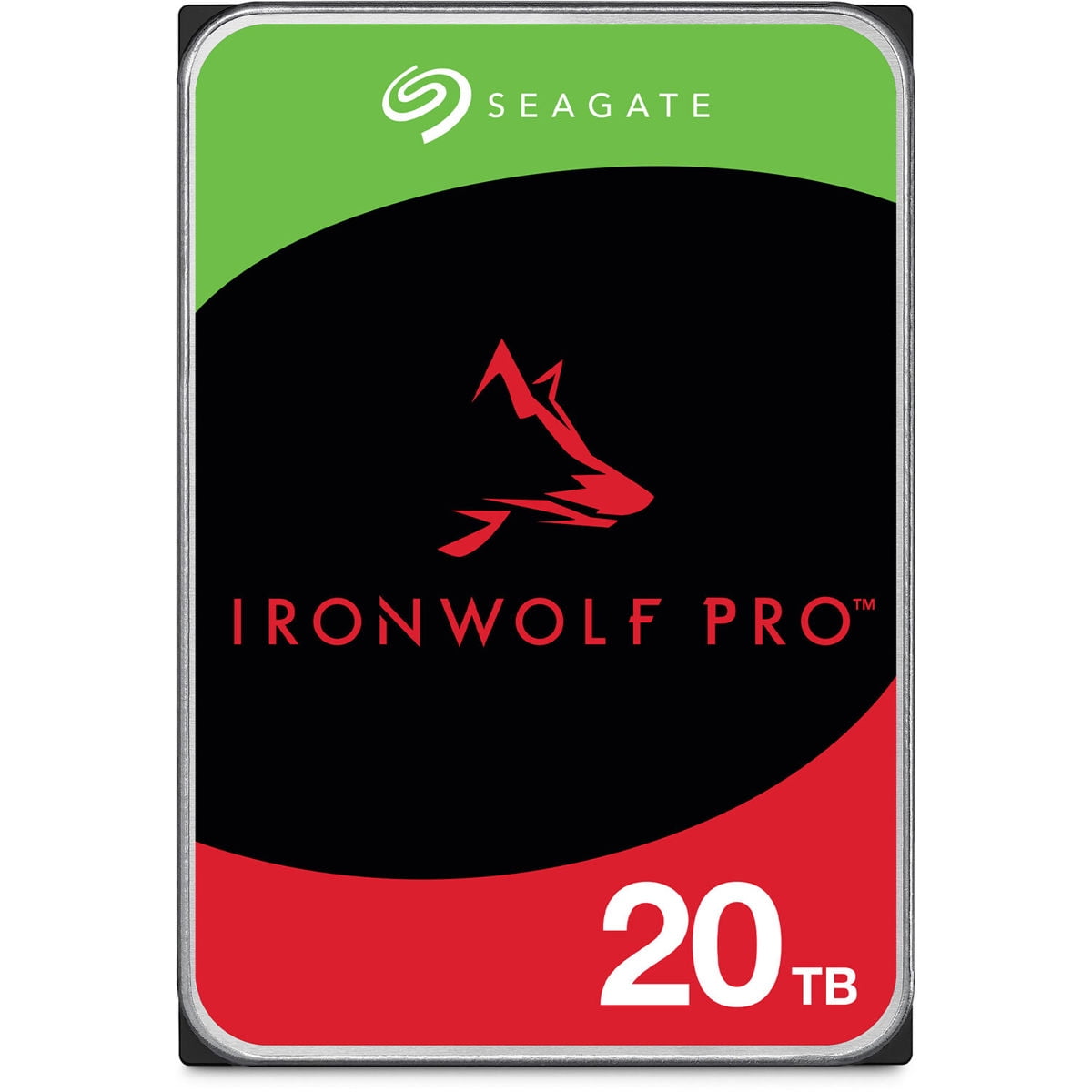 ST20000NT001 Seagate IronWolf Pro 3.5インチ内蔵HDD (20TB 7200rpm SATA 6Gb/s)
