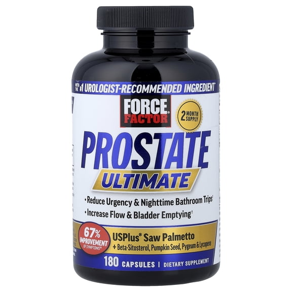 Force Factor Prostate Ultimate, 180 Capsules