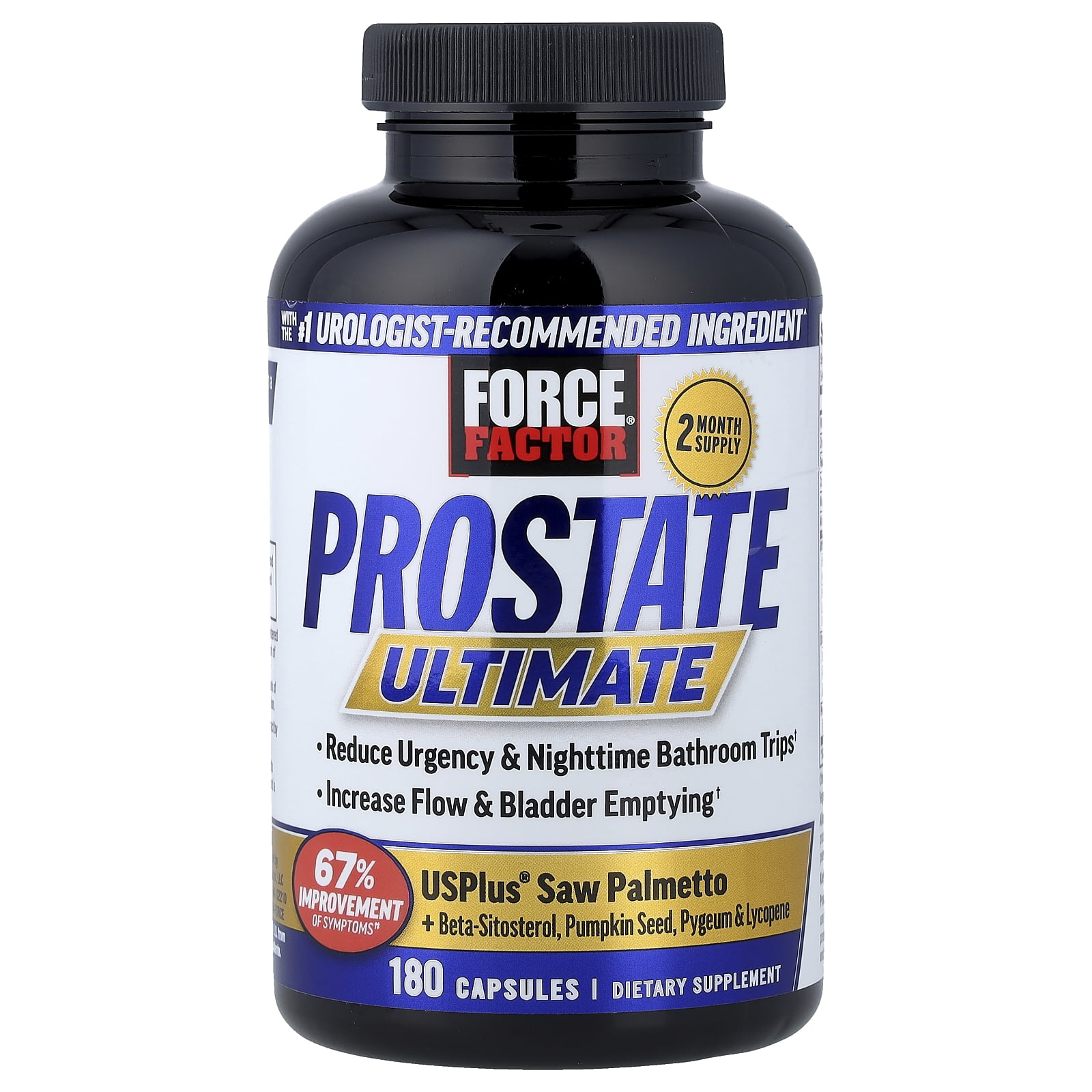 Force Factor Prostate Ultimate, 180 Capsules