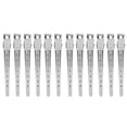 thumbnail image 4 of Clip De Pico De Pato, Herramienta De Peinado Portátil Compacta De Acero Inoxidable Profesional Clip De Sección De Cabello 12 Piezas Seguro Para Peluquero Para Peluquería Para Cergrey Styling Hair Clip, 4 of 8