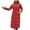 Red, variant on ICHUANYI Women's Stylish Thicken Puffer Coat Long Warm Jacket Hooded Outwear Fall Winter Clothes Outfits 2023