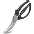 thumbnail image 1 of Kitchen Shears - Spring Loaded Poultry Scissors with Safety Lock , Multi-function Stainless Steel Sharp Utility Cooking Scissors, 1 of 6