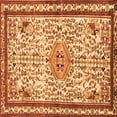 thumbnail image 1 of Ahgly Company Indoor Square Persian Orange Traditional Area Rugs, 5' Square, 1 of 1