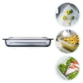 thumbnail image 3 of OUNONA  Casserole Dishes for Oven Tempered Glass Bakeware Safe Baking Tray, 3 of 8
