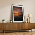 thumbnail image 2 of Central Park Sunset 01 - Manhattan New York Photography Sunset Cityscape Skyline Scenic Nature Landscape Black Framed Wall Art Print 5 x 7 inches, 2 of 8