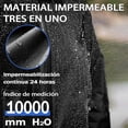 thumbnail image 2 of Traje Impermeable para Lluvia Motociclista, Rompevientos Impermeable Hombre, Conjunto de Impermeables para Moto, con Capucha y CubrezapatosImpermeable y Resistente al Viento., 2 of 3