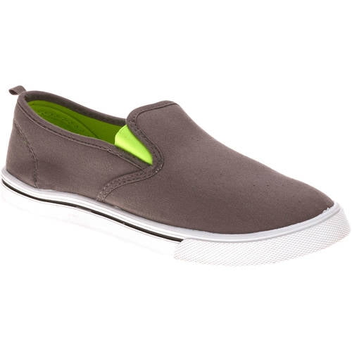 boys canvas slip on shoes