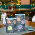 thumbnail image 3 of Yayeee Flameless Candles with Remote Flickering Battery Operated Multi Color Changing, Yellow Halloween Ghosts, 3 of 7