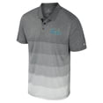 thumbnail image 2 of Men's Colosseum Gray UCLA Bruins Striped Mesh Polo, 2 of 3