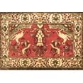 thumbnail image 1 of Ahgly Company Indoor Rectangle Animal Brown Traditional Area Rugs, 7' x 10', 1 of 4