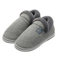 thumbnail image 3 of NOKIO Women's Slippers Soft Plush Cotton Slides Winter Indoor Outdoor Shoes with Non-S𝗅ip Sole, Comfort Warm Fuzzy Slide Memory F𝗈𝖺m Shoes for Home, Bedroom, Patio Use, 3 of 5