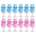 thumbnail image 1 of CIMAXIC Adorable Rabbit Spring Toys for Kids Made of ABS Plastic in Assorted Colors 12 Pieces,2.95"X1.18"X1.18", 1 of 4