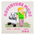 thumbnail image 4 of Pijama Minecraft Talla 16 Manga Corta con Estampado Rosa, 4 of 4