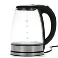 thumbnail image 3 of Uber Appliance 1.8L Glass & Stainless Steel Water Boiler, Heater & Electric Tea Kettle, 3 of 14