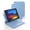 Blue, variant on Dexnor for iPad 11th (A16)/ 10th Generation Case with Keyboard Ultra-Thin Magnetic Detachable Folio Keyboard Cover Multi-Touch Trackpad Backlit for iPad 11th Gen (2025)/ 10th Gen 10.9" (2022),Black