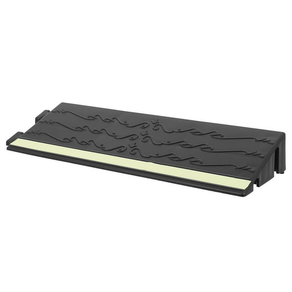 TABLZONE Home Doorway Ramp Plastic Black Anti Slip Night Glow Indoor Use