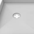thumbnail image 3 of DreamLine DTP-1134601 TilePrime 34" D x 60" W x 3" H Single Threshold Shower Base, Left Drain, 3 of 5