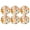 Color:White, variant on 6 Pieces Fall Themed Hanging Paper Lanterns Thanksgiving Celebration Ornament Handmade Birthday Party Decoration