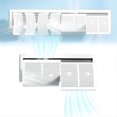 thumbnail image 1 of Deflector de ventilación de aire: ajuste la dirección del viento a voluntad-Deflector de ventilación de registro de techo-Deflector de aire acondicionado-Deflector de aire de CA ajustable, adecuado pa, 1 of 3