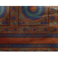 thumbnail image 4 of oneOone Georgette Viscose Fabric Leaves & Floral Block Print Fabric BTY 42 Inch Wide, 4 of 4