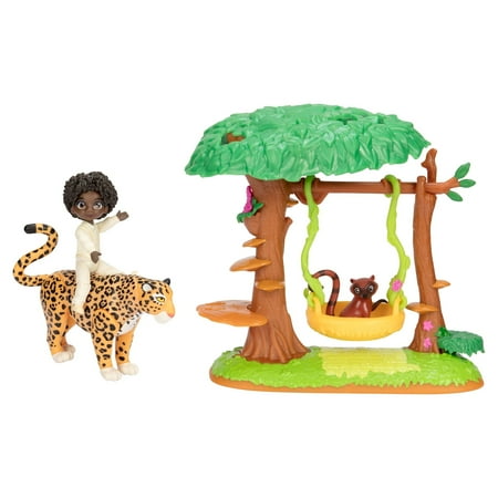 Disney Encanto Antonio's Step & Swing Small Doll Playset, Includes 3 Accessories, for Children Ages 3+